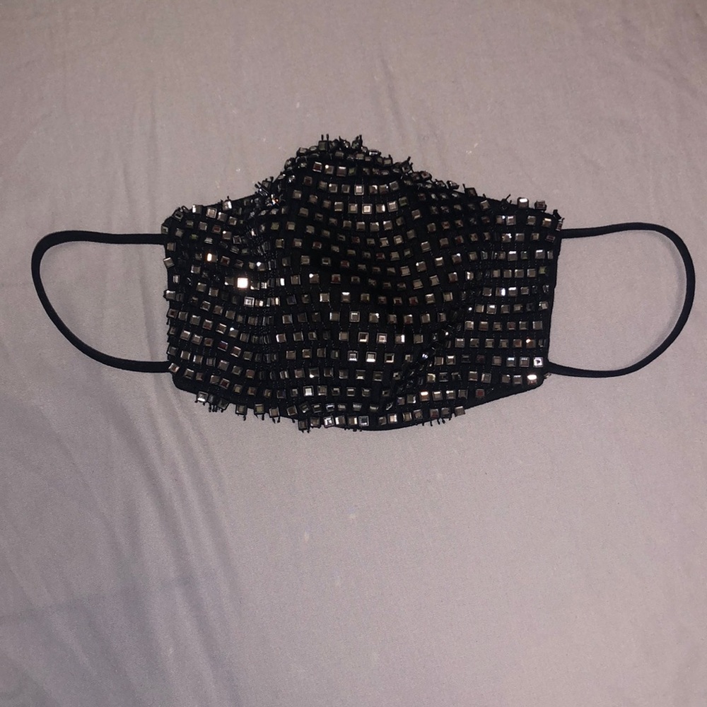Rhinestone mask